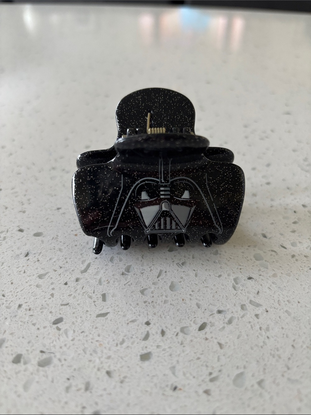 Kitsch Black Darth Vader Hair Clip - Star Wars Inspired